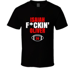 Isaiah Fckin Oliver Football Sports Star Fan T Shirt Isaiah Fckin Oliver Football Sports Star Fan T Shirt