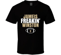 Jameis Freakin Winston Football Sports Star T Shirt Jameis Freakin Winston Football Sports Star T Shirt