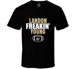 Landon Freakin Young Football Sports Star T Shirt Landon Freakin Young Football Sports Star T Shirt