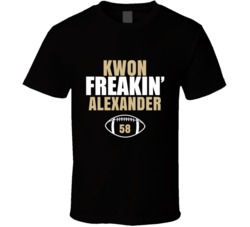 Kwon Freakin Alexander Football Sports Star T Shirt Kwon Freakin Alexander Football Sports Star T Shirt