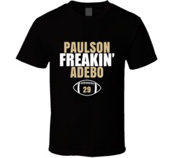 Paulson Freakin Adebo Football Sports Star T Shirt Paulson Freakin Adebo Football Sports Star T Shirt