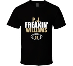 Pj Freakin Williams Football Sports Star T Shirt Pj Freakin Williams Football Sports Star T Shirt