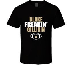 Blake Freakin Gillikin Football Sports Star T Shirt Blake Freakin Gillikin Football Sports Star T Shirt