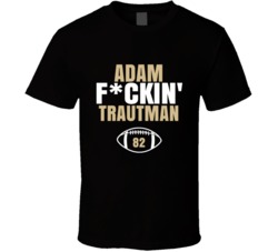 Adam Fckin Trautman Football Sports Star T Shirt Adam Fckin Trautman Football Sports Star T Shirt
