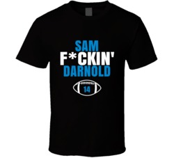 Sam Fckin Darnold Football Sports Star Fan T Shirt Sam Fckin Darnold Football Sports Star Fan T Shirt