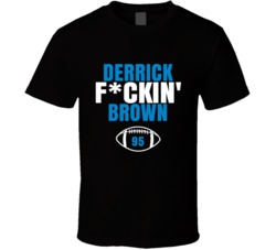 Derrick Fckin Brown Football Sports Star Fan T Shirt Derrick Fckin Brown Football Sports Star Fan T Shirt