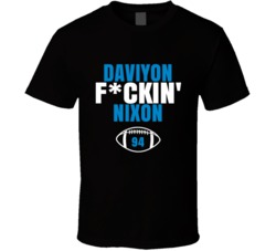Daviyon Fckin Nixon Football Sports Star Fan T Shirt Daviyon Fckin Nixon Football Sports Star Fan T Shirt