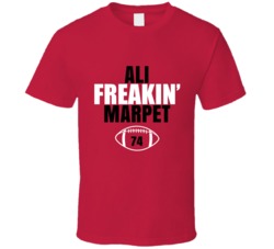 Ali Freakin Marpet Football Sports Star Fan T Shirt Ali Freakin Marpet Football Sports Star Fan T Shirt