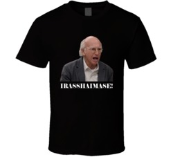 Larry David Irasshaimase Curb Your Enthusiasm Tv Fan T Shirt