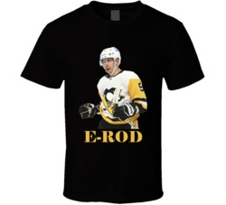 Evan Rodrigues Pittsburgh E-rod Hockey Sports Cool Fan T Shirt Evan Rodrigues Pittsburgh E-rod Hockey Sports Cool Fan T Shirt