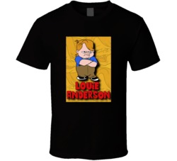 Louie Anderson Life With Louie Cartoon 90s Fan T Shirt Louie Anderson Life With Louie Cartoon 90s Fan T Shirt