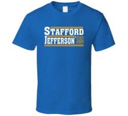 Matthew Stafford Jefferson Los Angeles Football 22 Fan T Shirt Matthew Stafford Jefferson Los Angeles Football 22 Fan T Shirt