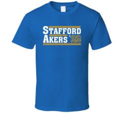 Matthew Stafford Akers Los Angeles Football 22 Fan T Shirt Matthew Stafford Akers Los Angeles Football 22 Fan T Shirt