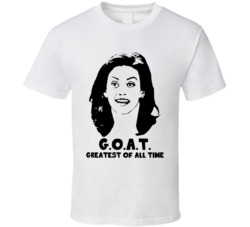 Monica Geller Greatest Of All Time Goat Friends Tv Show Fan T Shirt