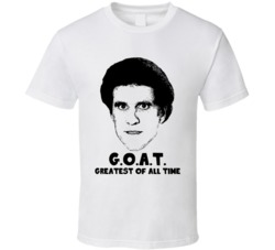 Sam Malone Greatest Of All Time Goat Cheers Tv Show Fan T Shirt