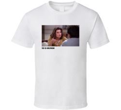 Seinfeld Episode Title The Ex-girlfriend Tv Show Fan T Shirt Seinfeld Episode Title The Ex-girlfriend Tv Show Fan T Shirt