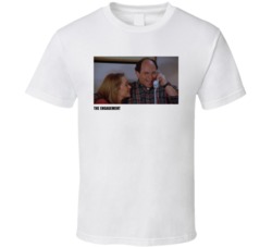 Seinfeld Episode Title The Engagement Tv Show Fan T Shirt Seinfeld Episode Title The Engagement Tv Show Fan T Shirt