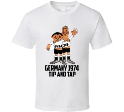 Tip And Tap 1974 Germany World Cup Soccer Mascot Fan T Shirt Tip And Tap 1974 Germany World Cup Soccer Mascot Fan T Shirt