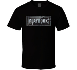 Playbook Sports Cards Investment The Hobby Worn Look Cool Fan T Shirt