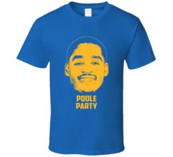 Jordan Poole Golden State Poole Party Basketball T Shirt Jordan Poole Golden State Poole Party Basketball T Shirt