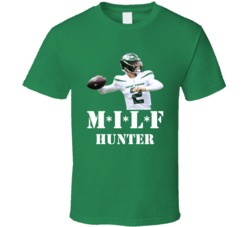 Zach Wilson New York Football Milf Hunter T Shirt Zach Wilson New York Football Milf Hunter T Shirt