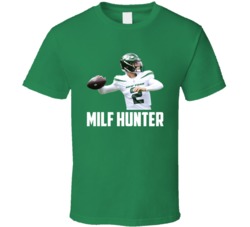 Zach Wilson New York Football Sports Milf Hunter T Shirt Zach Wilson New York Football Sports Milf Hunter T Shirt