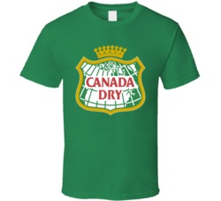 Canada Dry Gingerale Pop Soda Drink T Shirt Canada Dry Gingerale Pop Soda Drink T Shirt