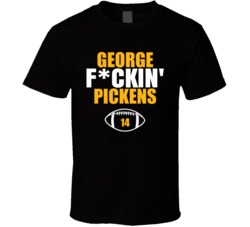 George Fckin Pickens Pittsburgh Football Fan T Shirt George Fckin Pickens Pittsburgh Football Fan T Shirt