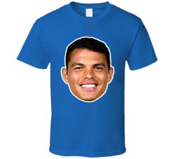 Thiago Silva Chelsea Soccer Futbol Fan T Shirt Thiago Silva Chelsea Soccer Futbol Fan T Shirt
