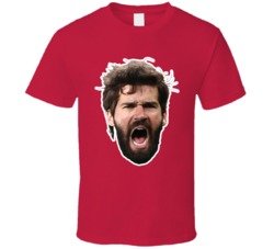 Alisson Liverpool Soccer Futbol Fan T Shirt Alisson Liverpool Soccer Futbol Fan T Shirt