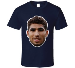 Achraf Kakimi Psg Soccer Futbol Fan T Shirt Achraf Kakimi Psg Soccer Futbol Fan T Shirt