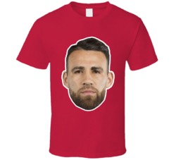 Nicolas Otamendi Benfica Soccer Futbol Fan T Shirt Nicolas Otamendi Benfica Soccer Futbol Fan T Shirt