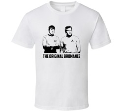 Captain Kirk Spock Star Trek Original Bromance Tv Show T Shirt