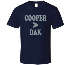 Cooper Rush Is Better Than Dak Prescott Dallas Football T Shirt Cooper Rush Is Better Than Dak Prescott Dallas Football T Shirt