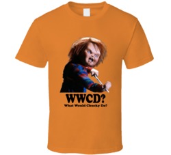 Chucky Child's Play Wwcd Horror Movie Fan T Shirt Chucky Child's Play Wwcd Horror Movie Fan T Shirt