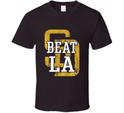 Beat La San Diego Baseball Sports T Shirt Beat La San Diego Baseball Sports T Shirt