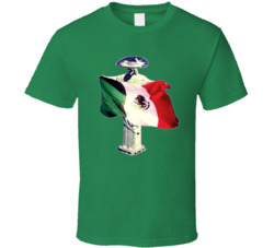 Jesus Christ Statue Mexico Soccer Flag Fan Brazil World Cup T Shirt Jesus Christ Statue Mexico Soccer Flag Fan Brazil World Cup T Shirt