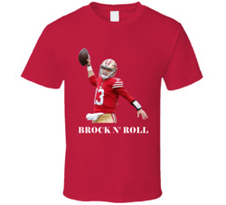 Brock Purdy Brock N Roll San Francisco Football Fan T Shirt Brock Purdy Brock N Roll San Francisco Football Fan T Shirt