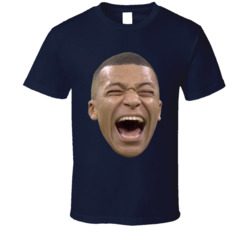Kylian Mbappe Laughing France Soccer World Cup Fan T Shirt Kylian Mbappe Laughing France Soccer World Cup Fan T Shirt