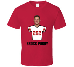 Brock Purdy 262 Draft Pick San Francisco Football Sports Fan T Shirt Brock Purdy 262 Draft Pick San Francisco Football Sports Fan T Shirt