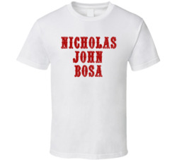 Nick Bosa Nicholas John Bosa Football San Francisco T Shirt Nick Bosa Nicholas John Bosa Football San Francisco T Shirt