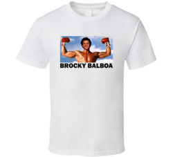 Brocky Balboa Brock Purdy Parody San Francisco Football Fan T Shirt Brocky Balboa Brock Purdy Parody San Francisco Football Fan T Shirt