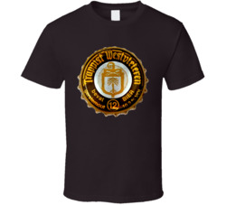 Westvleteren 12 Belgium Beer Lager T Shirt Westvleteren 12 Belgium Beer Lager T Shirt