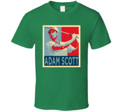 Adam Scott Golf Golfer Hope Fan T Shirt Adam Scott Golf Golfer Hope Fan T Shirt