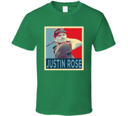 Justin Rose Golf Golfer Hope Fan T Shirt Justin Rose Golf Golfer Hope Fan T Shirt