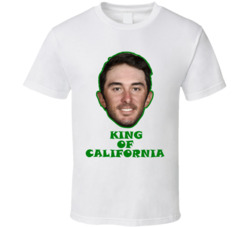 Max Homa King Of California Golfer Golf Sports Fan T Shirt