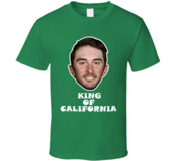 Max Homa King Of California Golf Golfer Sports Fan T Shirt