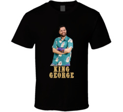 King George Australian Survivor Tv Show Fan T Shirt King George Australian Survivor Tv Show Fan T Shirt