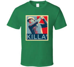 Killa Keith Mitchell Golfer Golf Hope Fan T Shirt Killa Keith Mitchell Golfer Golf Hope Fan T Shirt