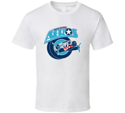 Houston Aeros Hockey Logo Fan T Shirt Houston Aeros Hockey Logo Fan T Shirt